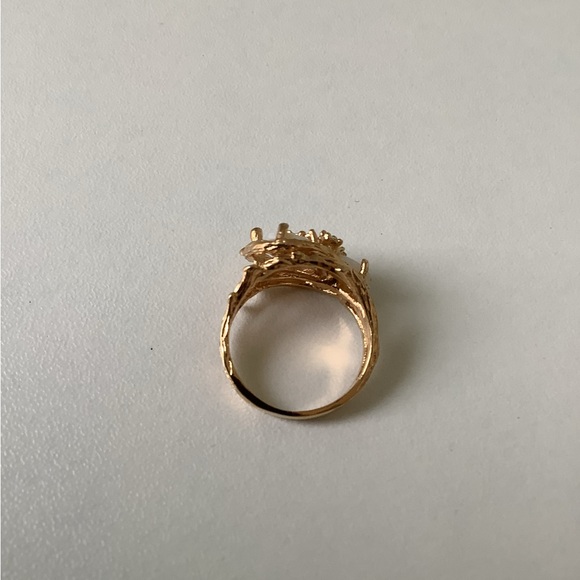 NEW vintage cocktail ring Opal Twig Branch - Picture 8 of 8